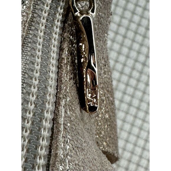 Diane Von Furstenberg size 9 wedge sandals heels light gold Opal - Picture 7 of 12